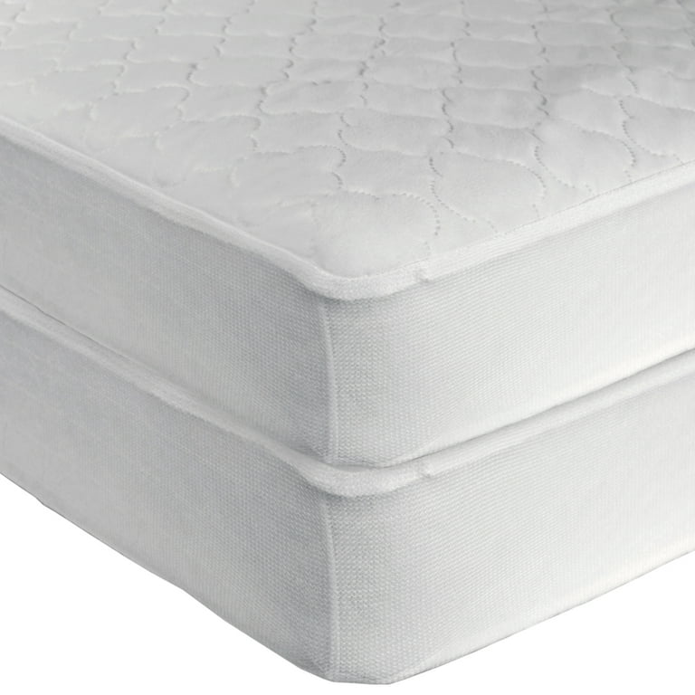 Crib Mattress Protector - Waterproof Mattress Protector - Soft & Strecthy Cover - White / Crib by Slumber Cloud