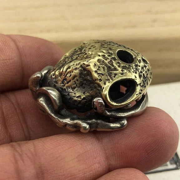 New Brass Parachute Cord Bead Knife Lanyard Paracord Bracelet Pendant