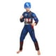 thumbnail image 1 of Disfraz de superhéroe de Marvel para niños, mono muscular de Capitán América, Iron Man, Thor, Hulk, fiesta de Halloween Fivean unisex, 1 of 2