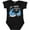 AB-Black, variant on Inktastic My Papa Loves Me- whale shark Boys or Girls Baby Bodysuit