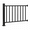 Black-4Feet-Level, variant on 36 In X 4 Ft Modular Black Stainless Steel Deck Railing Kit