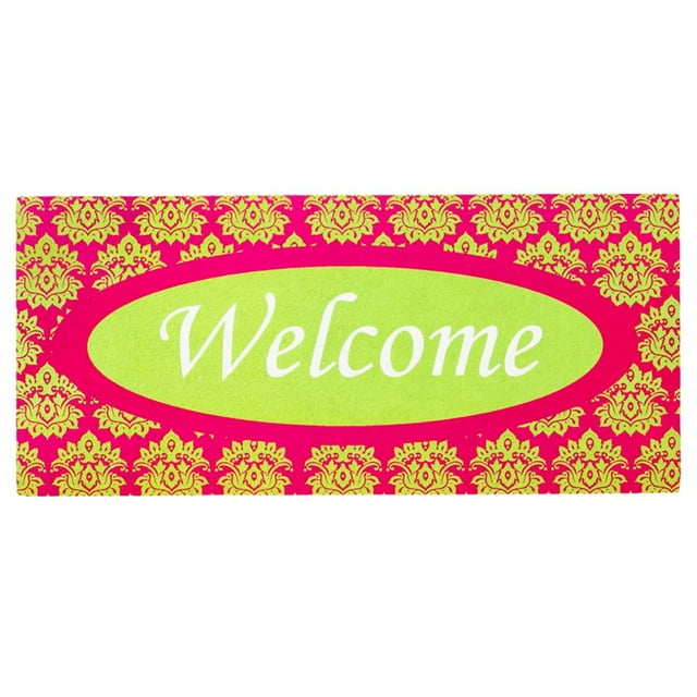 Sassafras Switch Mat, 10x22 Inches,  Welcome