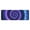 Blue Purple Tie, variant on Rainbow Tie Dye Mandala Pattern Kitchen Rug Mat,Kitchen Runner Rugs Non Skid Washable,Decorative Kitchen Floor Mats for Kitchen,Sink,Laundry,17"x47.2"