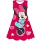 Minnie Mouse bébé filles robes Costumes bébé robe d'anniversaire jeu de rôle fête porter Disney série Dessins Animés Contracté une pièce jupes – image 1 sur 5