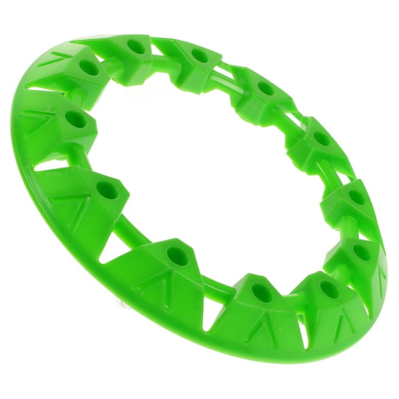 HAKIDZEL Model Y Rim Protector Tire Hub Cover Plastic Green For Casual Riders On Beach Outings 1Pcs