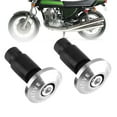 thumbnail image 5 of BYARSS Accesorios para Manillar de Motocicleta de 22 mm 7/8 Pulgadas, Herramienta de Tapa de Enchufe Deslizante Final para Carreras Campo a través(Plata), 5 of 5