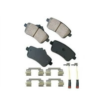 Rear Brake Pad Set - Compatible with 2016 - 2018 Mercedes-Benz GLE350 2017