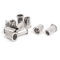 thumbnail image 1 of Unique Bargains M8 Fil 304 Acier Inoxydable Rivet Écrou Insert Écrousert 10pcs, 1 of 1