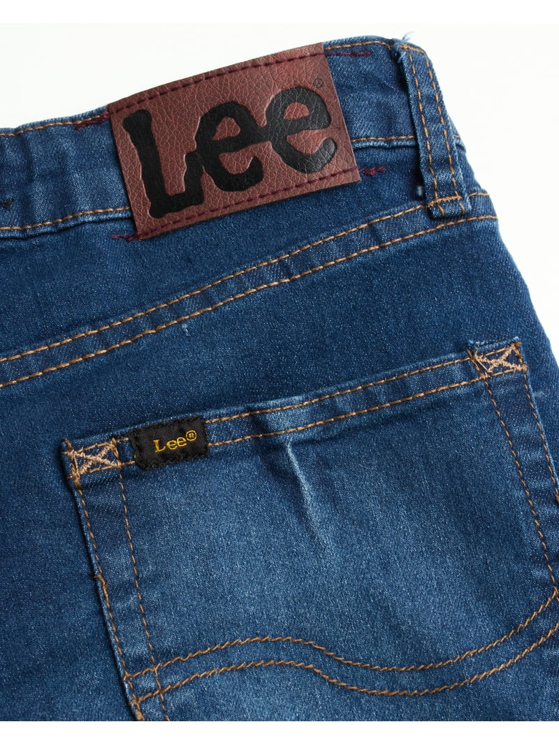 Lee Boys' Slim Fit Denim Jeans - Ultra Stretch Casual Pants