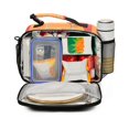 thumbnail image 2 of FORMRS Student Lunch Bag Insulated Reusable Cooler Box with Zipper Pockets, Orange Glasses, 2 of 9