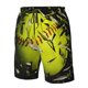 thumbnail image 4 of Fotbe Ball Trajes de Baño Estampados para Hombre, Shorts de Verano de Secado Rápido, Ropa de Playa, Bañadores-Small, 4 of 6