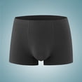 thumbnail image 1 of HAOTAGS Men's Underwear Boxer Briefs Breathable Cotton Regular Mens Boxer Briefs Underwear Men Pack Black Size XL, 1 of 3