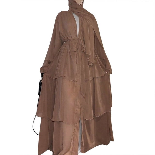 Gspmoly Robes d'Été pour Femmes, Robe Cardigan Ample Colorée à Grande Manches Longues pour Femmes, Robe à Manches Longues à Col en V, Robes de Travail pour Femmes Économies