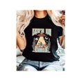 thumbnail image 1 of Camisetas para mujer Verano manga corta Tops para DeportesSummer Casual Short Sleeve T-Shirt for Women with Cartoon UFO and Cactus Print, Polyester Knit Fabric, Round Neck, Regular FitFather's Day,, 1 of 6