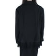 thumbnail image 2 of I.N.C Womens Fringed Blazer Jacket, Black, Plus Size, 3X, 2 of 2