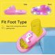 thumbnail image 5 of Zapatillas para niños y niñas, zapatos con estampado de animales de unicornio de dibujos animados, zapatos bonitos de moda iluminados, zapatillas de baño para niños pequeños, 5 of 5