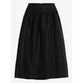 thumbnail image 5 of Free Assembly Women's and Women's Plus Shirred Yoke Midi Skirt, Size 0-26, 5 of 6