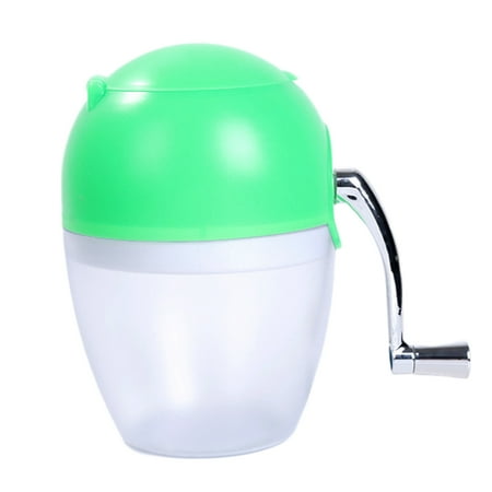 

Household Ice Grinder Manual Ice Crusher Shaver Ice Crushing Machine for Summer (Random Color)