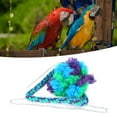 thumbnail image 4 of Bird Climbing Toy, Promote Exercise Cotton Rope Durable Cage Swing With Hook For Chewing Biting, 4 of 8