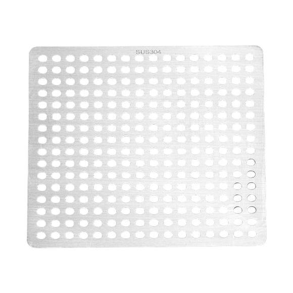 Injueey Cubierta de drenaje de acero inoxidable resistente y duradera para diversas aplicaciones, resistente al óxido y a la corrosión Juegos de accesorios de baño 11.5 cm
