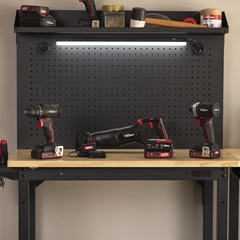 Hyper Tough 20V Brushless 4-Tool Combo Kit, Holiday Gift - Walmart.com