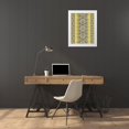 thumbnail image 3 of Grey, Jace 25x32 White Modern Wood Framed Museum Art Print Titled - Patterns R3, 3 of 4