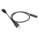 thumbnail image 1 of Cable Adaptador USB A Delgado De 13 Pines, Interfaz USB 2.0 De 480 Mbps Cable Adaptador Convertidor Dual USB 2.0 A Para Unidad De CD DVD ROM, 1 of 7