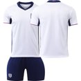 thumbnail image 3 of 2024 European Cup England Jersey Football Suit Set Youth Football Training Jersey--M, 3 of 3