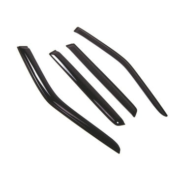 TuningPros Outside Mount Window Visor Deflector Smoke Tinted 4 Pcs Set For 2007-2015 Land LR2