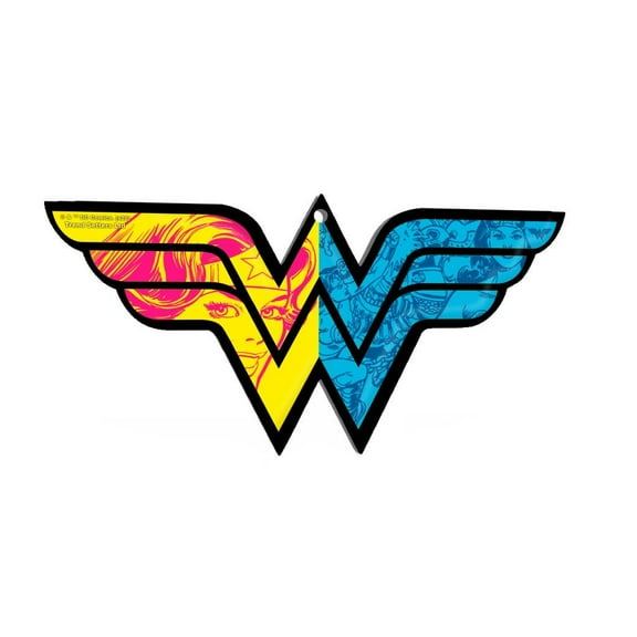 DC Wonder Woman (Split) Wonder Woman Emblem-Shaped Acrylic Print