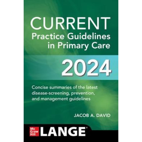 Pre-Owned Current Practice Guidelines in Primary Care 2024 (Paperback) 1265690162 9781265690168