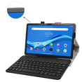 thumbnail image 2 of Funda con Teclado Bige para Lenovo Tab M10 Plus 10.6" Cuero PU, 2 of 7