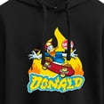 thumbnail image 3 of Disney - The Donald  - Juniors Cropped Pullover Hoodie, 3 of 5