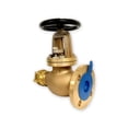 thumbnail image 2 of W&O 10K50 F7334 10K Bronze Hose Globe Valve Nakajima 4 Bolted Bonnet 050A Flange, 2 of 5