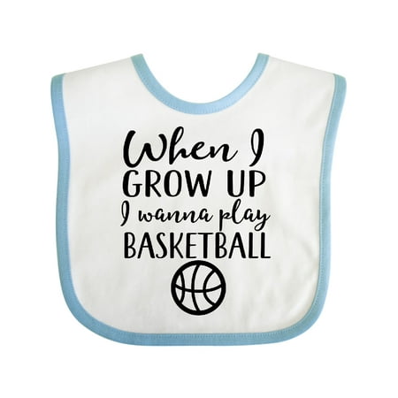

Inktastic Future Basketball Player Childs Gift Gift Baby Boy or Baby Girl Bib