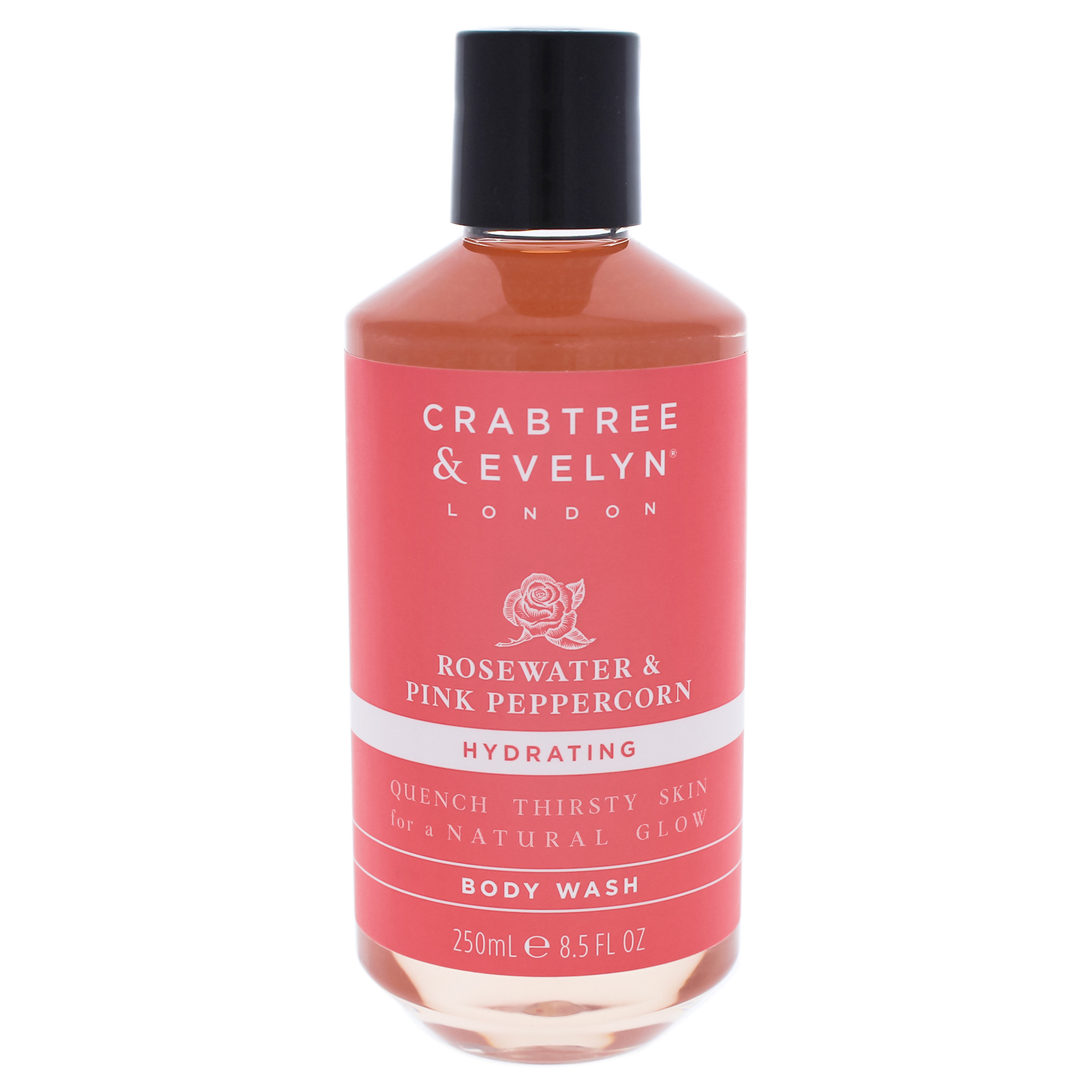 Crabtree & Evelyn Rosewater and Pink Peppercorn Hydrating Body Wash