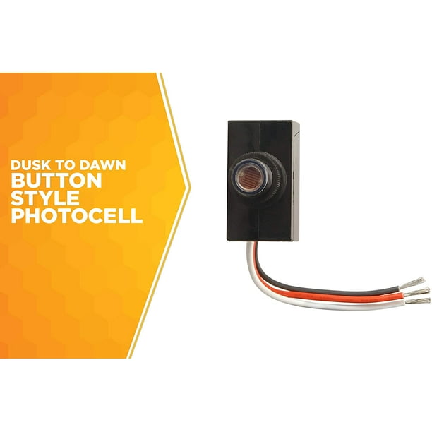 Woods 59408WD Outdoor HardWired Post Eye Light Control with Photocell