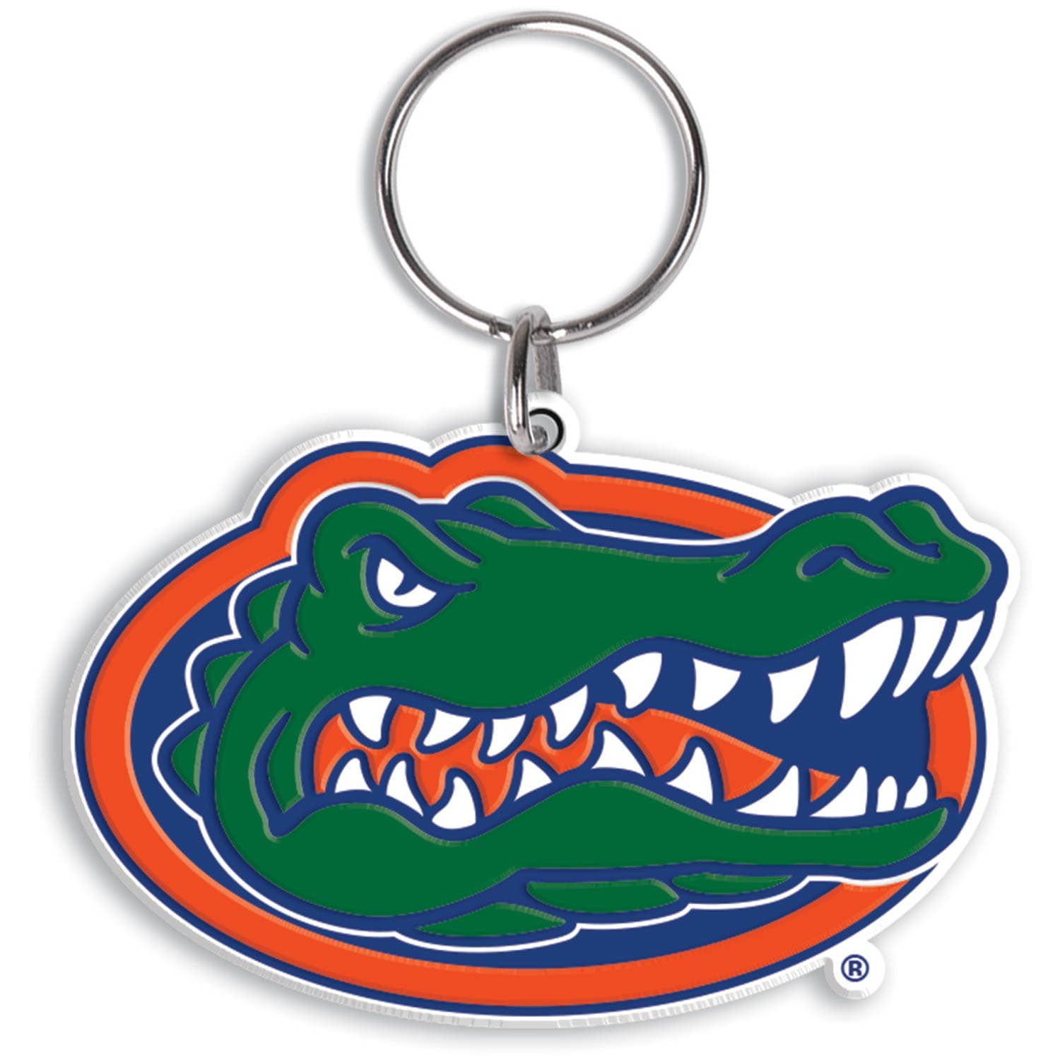 4 Four FLORIDA GATORS SPINNER  KEY CHAIN ****NEW GAME DAY*** 