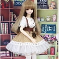 thumbnail image 4 of de de Encaje Vintage Princes para 1/4 BJD Girl Dolls Accesorios de, 4 of 9