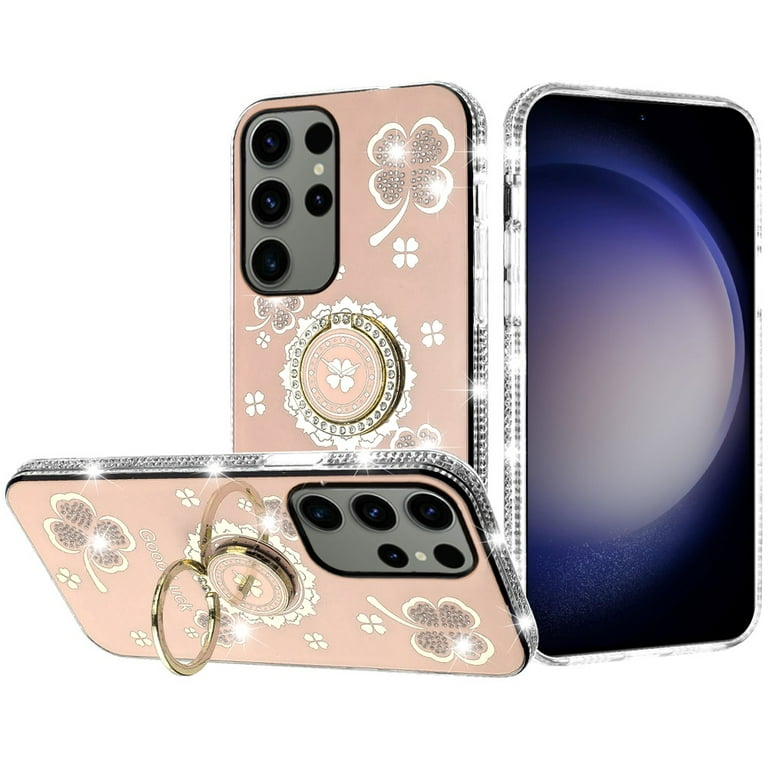 For Samsung Galaxy S24 Ultra Diamonds Bling All Around Edges