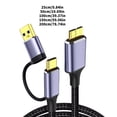 thumbnail image 5 of AOOOWER Micro B Cable USB C & USB to Micro B Cable Data Transfer Fast Charger Cord, 5 of 13