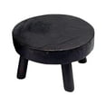 thumbnail image 1 of Soporte de planta de madera soporte para macetas bandeja de jardín soporte para el estante de jardín taburete decorativo de madera redonda para casa 17cmx9cm, 1 of 8