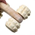 thumbnail image 4 of Accesorios Rodillo Masajeador Dispositivo para Masaje Espalda Cuello Hombros Piernas Cuerpo Músculos Brazos Madera 16 cm, 4 of 5