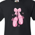 thumbnail image 4 of Inktastic Ballerina Pink Ballet Slippers Youth T-Shirt, 4 of 5