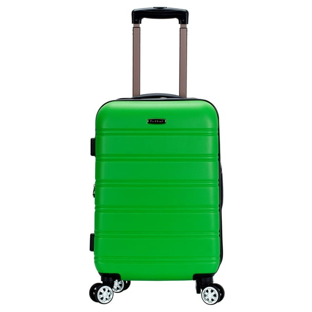 Equipaje de mano Rockland Melbourne Hardside Green de 20 pulgadas