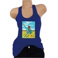 thumbnail image 4 of SMihono Hauts pour Femmes Débardeur pour Femmes Imprimé Tournesol Col Rond Sans Manches Tunique Décontractée Blouse Débardeurs pour Femmes Hauts d'Été pour Femmes, 4 of 4