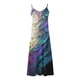 thumbnail image 4 of Puntoco Vestidos Mujer Vestidos de Verano Elegantes para Mujer Vestido de Cuello Redondo sin Mangas con Estampado Vestidos Casuales, 4 of 5
