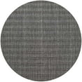 thumbnail image 1 of Ahgly Tapis Rond Lavable en Machine Intérieur Industriel Moderne Noir Aiguille Noir, 4 Pieds Rond, 1 of 7