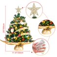 thumbnail image 2 of Árbol de Navidad TBD DECOR Mini con luces y adornos de 20 cm, 2 of 6