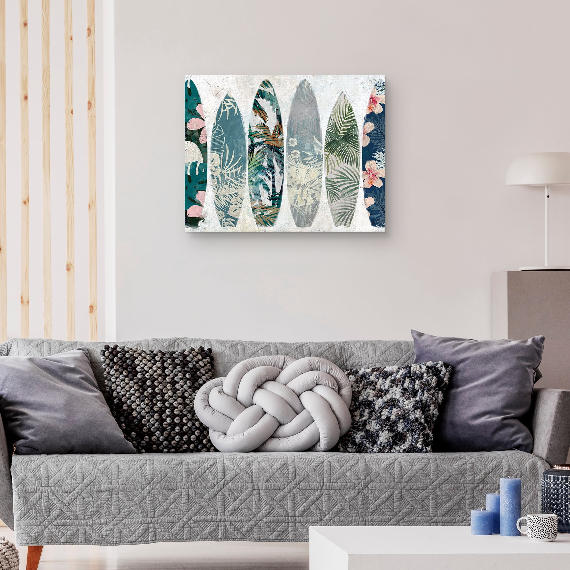 Surf Patterns by Studio Arts Canvas Art Print